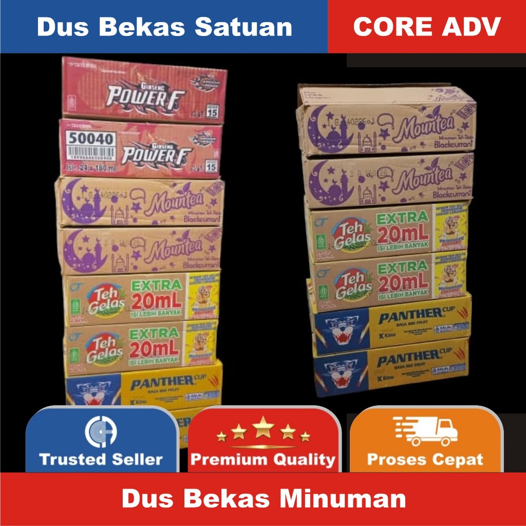 

Kardus Dus Bekas Minuman Satuan