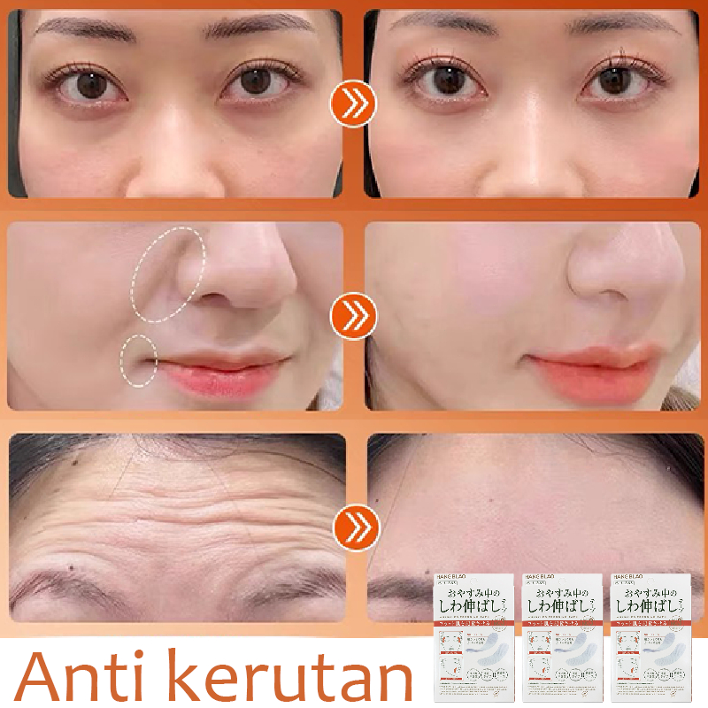New Sticker wajah Anti-Wrinkle anti kerut selotip Pengencang kulit wajah Menghilangkan kerutan di