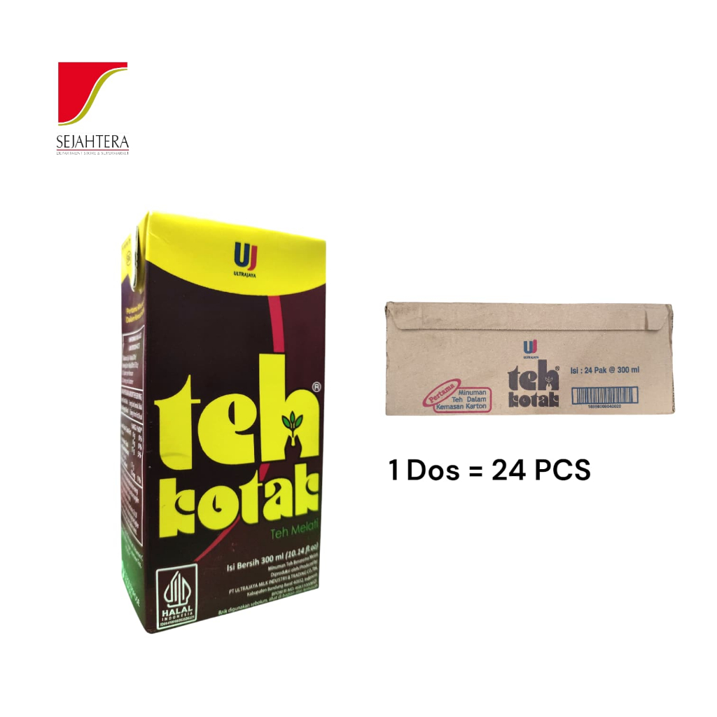 

Promo Murah Ultra Teh Kotak 1 Dus Isi 24 Pcs Ukuran 300 ml Rasa Melati