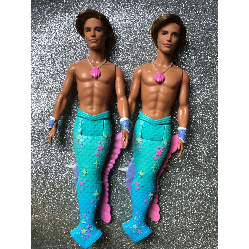 Barbie ken mermaid preloved