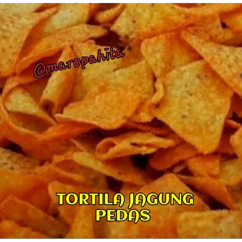 

Keripik Jagung Tortila TES Rasa Balado