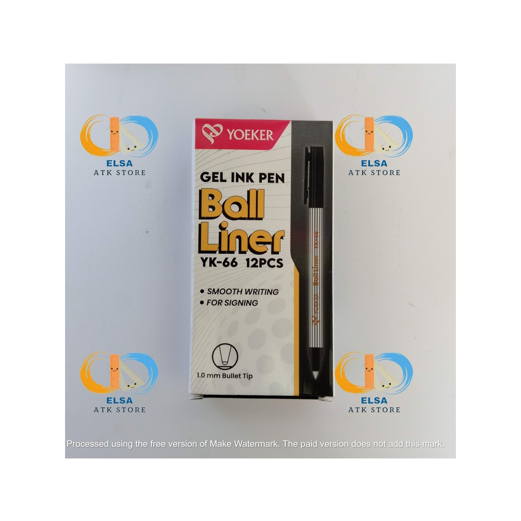 

Pulpen Gel Balliner 1.0mm YK-66