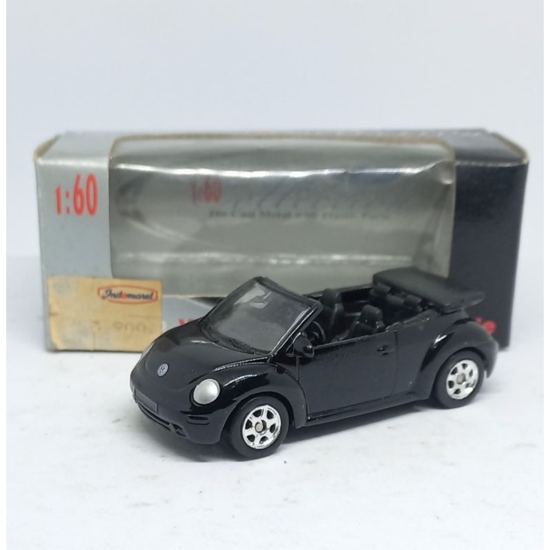 welly nex volkswagen new beetle convertible diecast 1/60 (t)