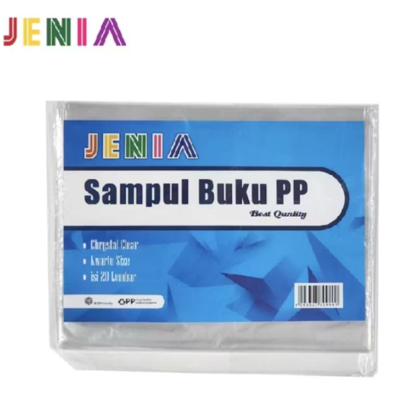 

Sampul Buku PP KWARTO Jenia Sampul Plastik Sampul Buku Tulis