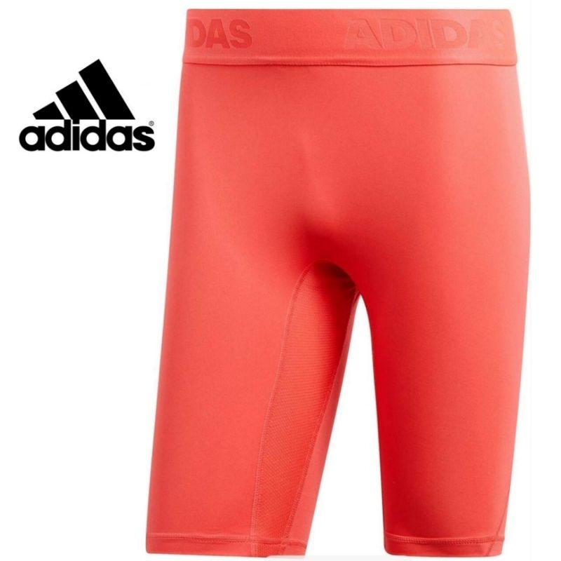 Adidas Alphaskin Original Celana Pendek Olahraga Pria Wanita Unisex Sport Biker Shorts Legging Fitne