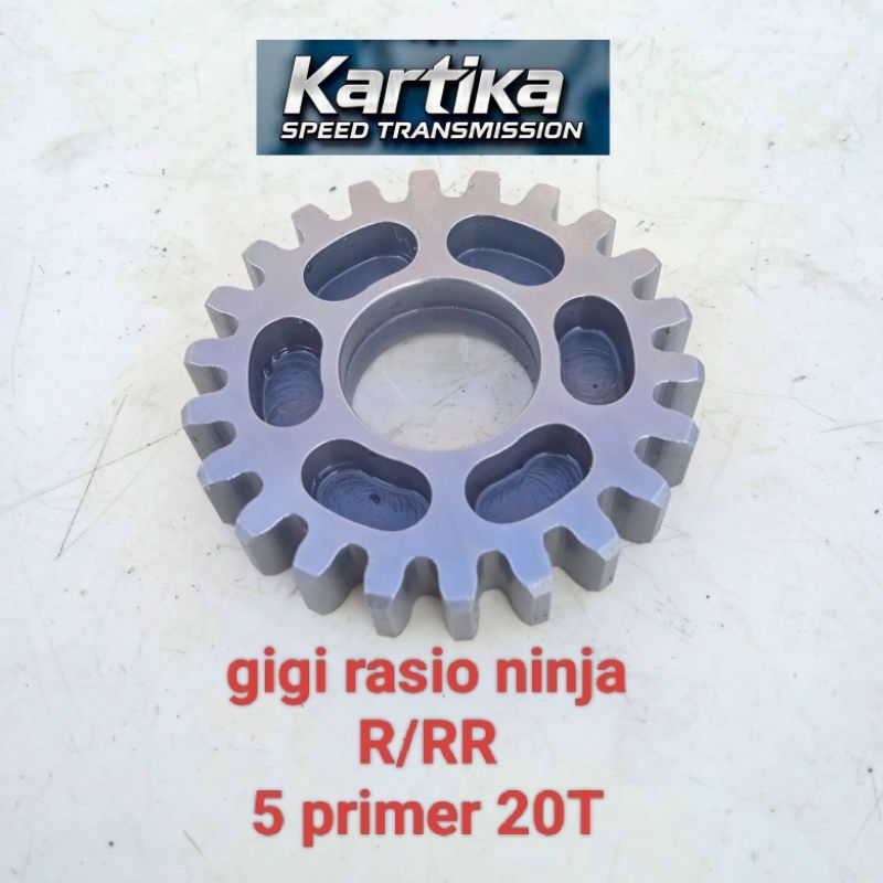 Gigi Rasio Racing Kawasaki Ninja R, Ninja RR gigi 5 primer 20T