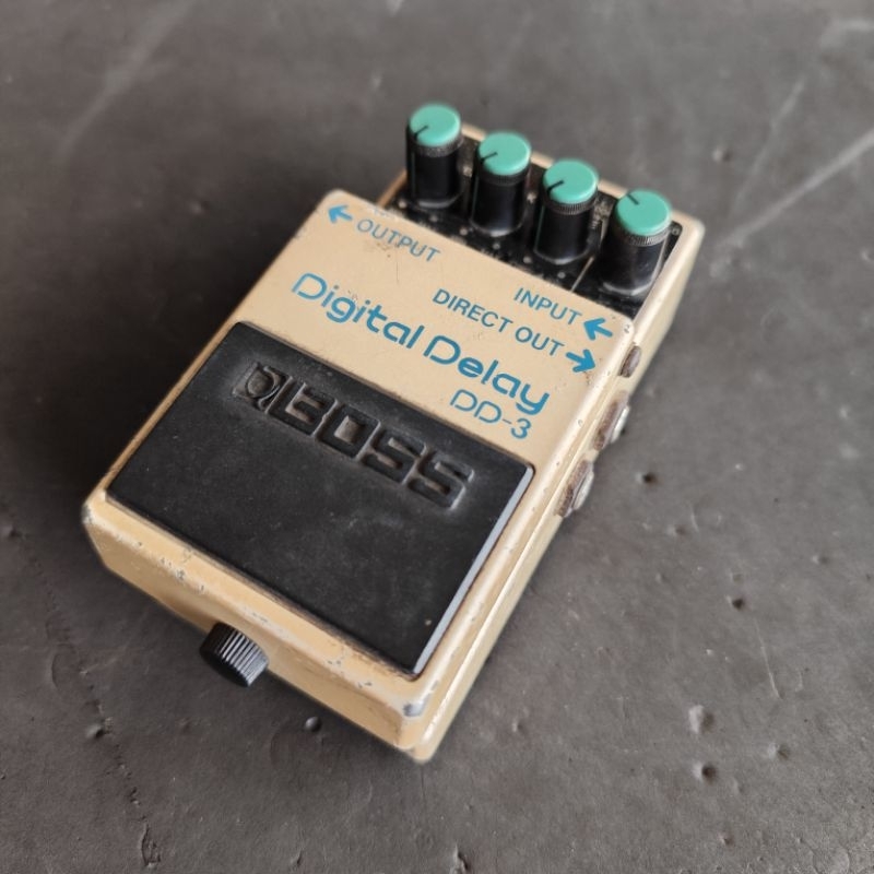 Efek Gitar Boss DD 3 Digital Delay,, efek bekas, seken, gitar, vokal, bass