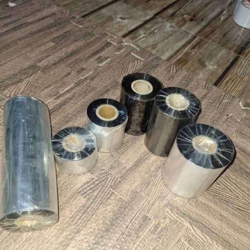 Ekor layangan buntut layangan barcode plastik/ribbon barcode hitam