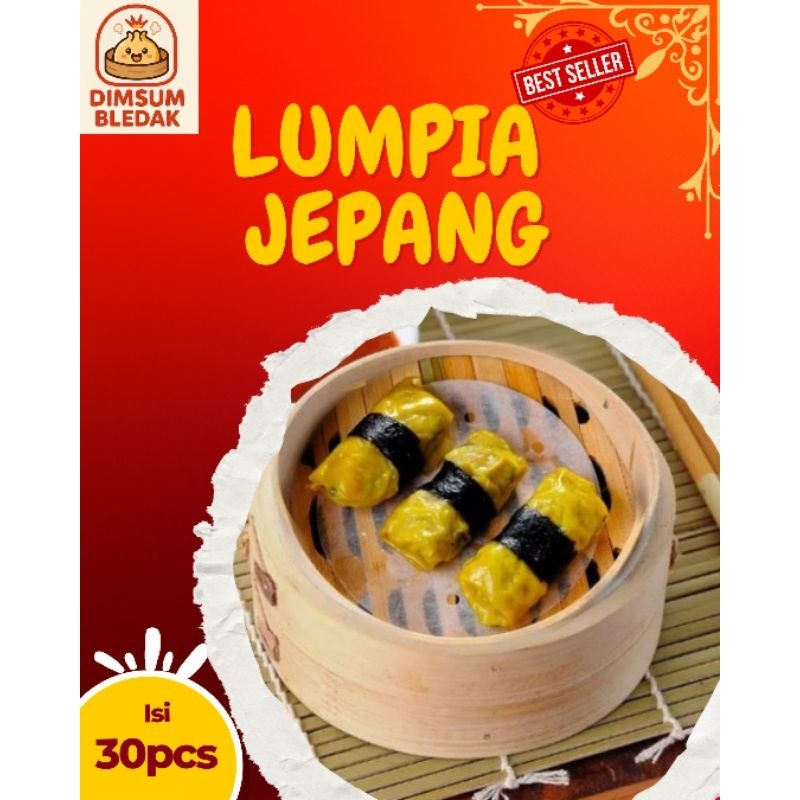 

❤️DIMSUM BLEDAK❤️ Lumpia Jepang - Isi 30/pack