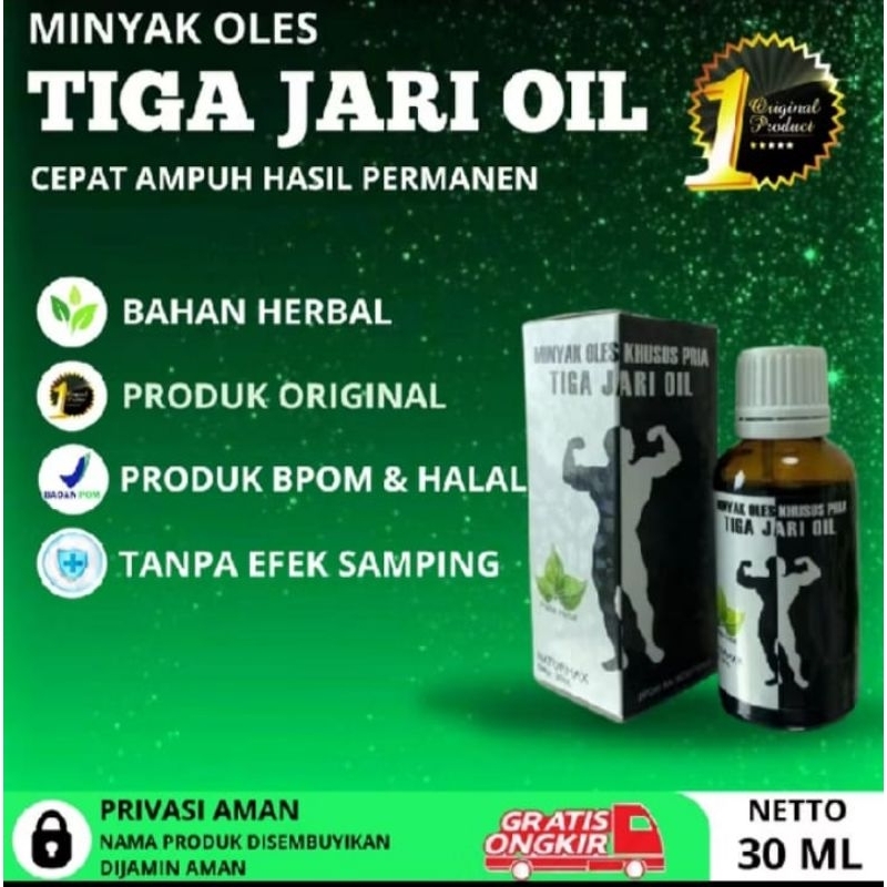 DAUN BUNGKUS PEMBESAR Kelamin laki laki Tiga Jari permanen Original asli Papua paling ampuh