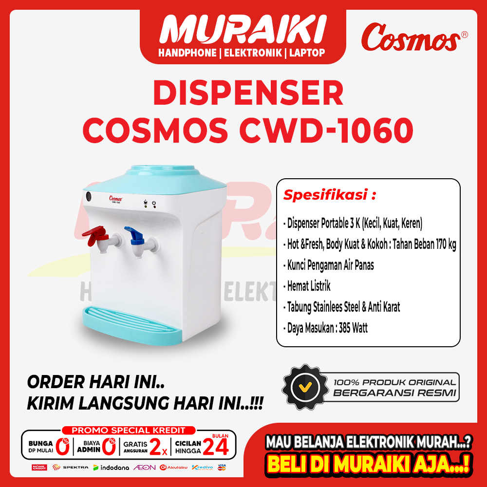 Dispenser Portable Mini CWD 1060 & Dispenser QQ