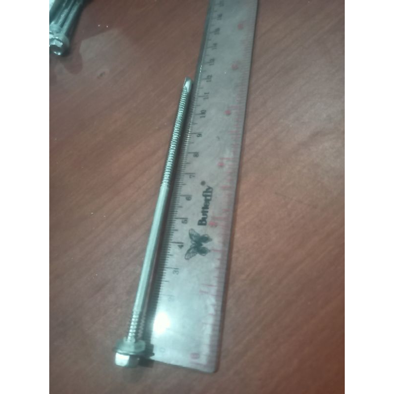 baut skrup roofing stainless 12,5cm /12 x 125/ roofing stainless 12,5cm