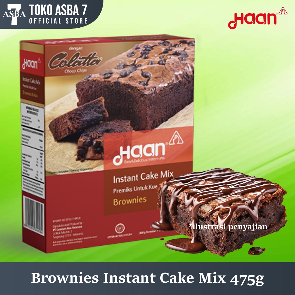 

pekanbaru / haan premiks untuk kue brownies instant cake mix 475g