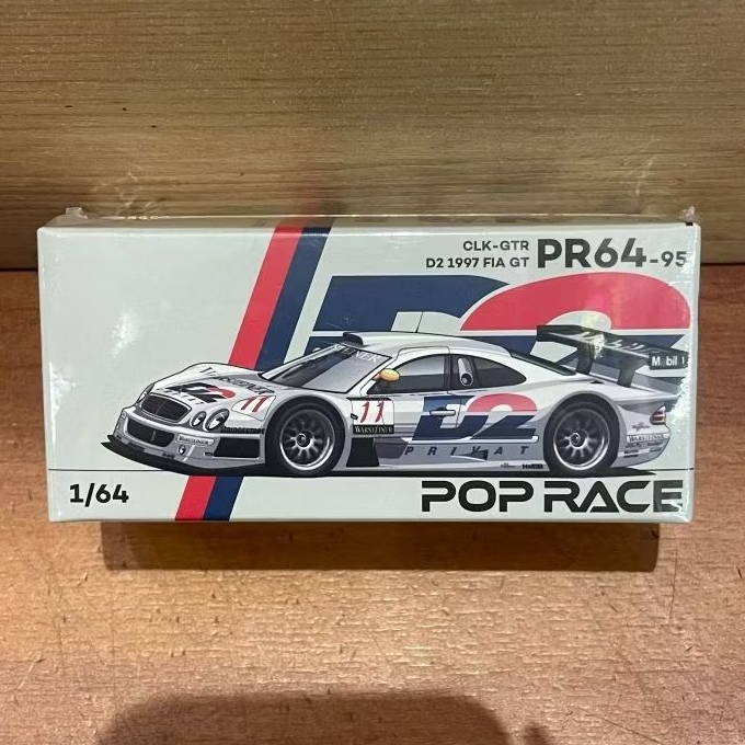 POP RACE MERCEDES BENZ CLK AMG GTR- 1997 FIA GT D2 PRIVAT POPRACE