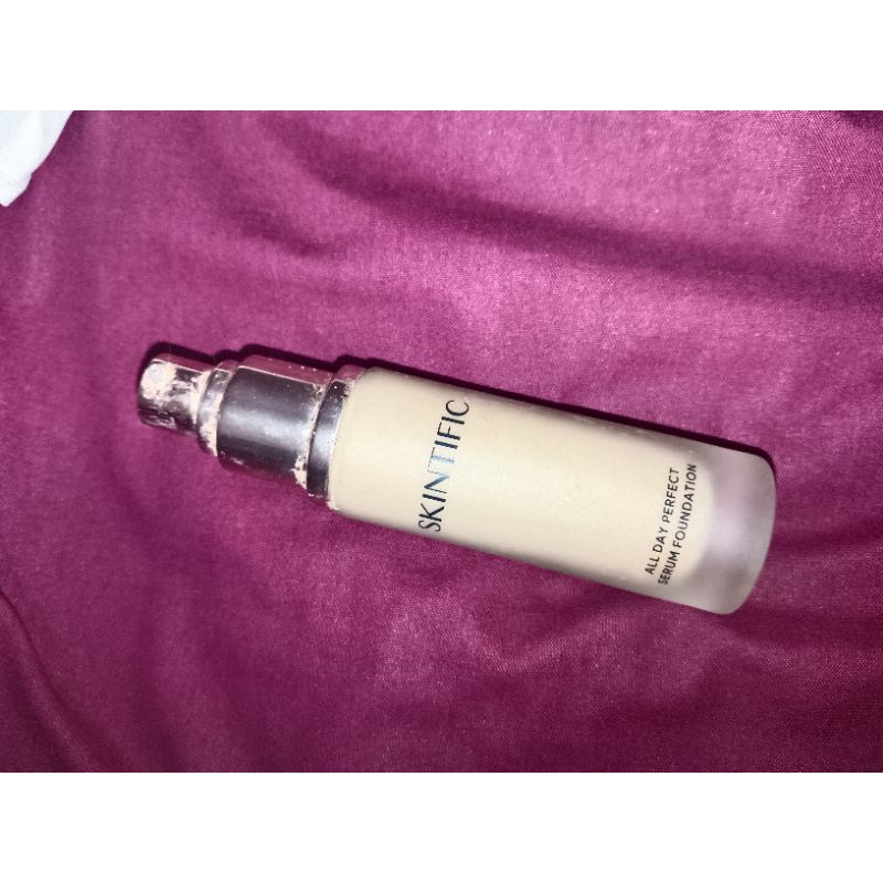 Preloved Skintific Foundation shade almond