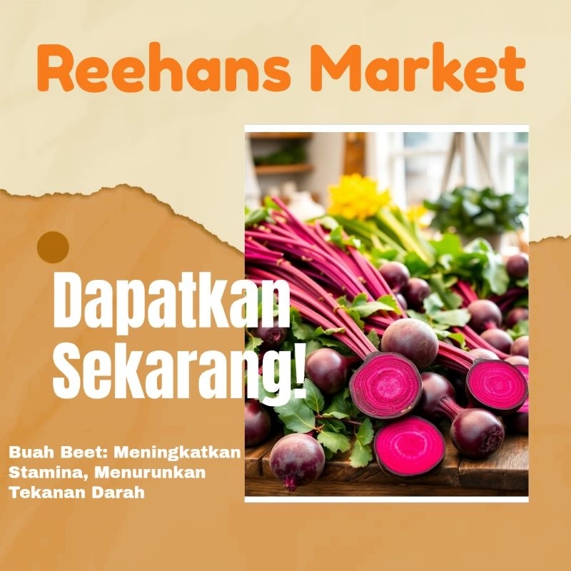 

Root Beet/Buah Beet 500g