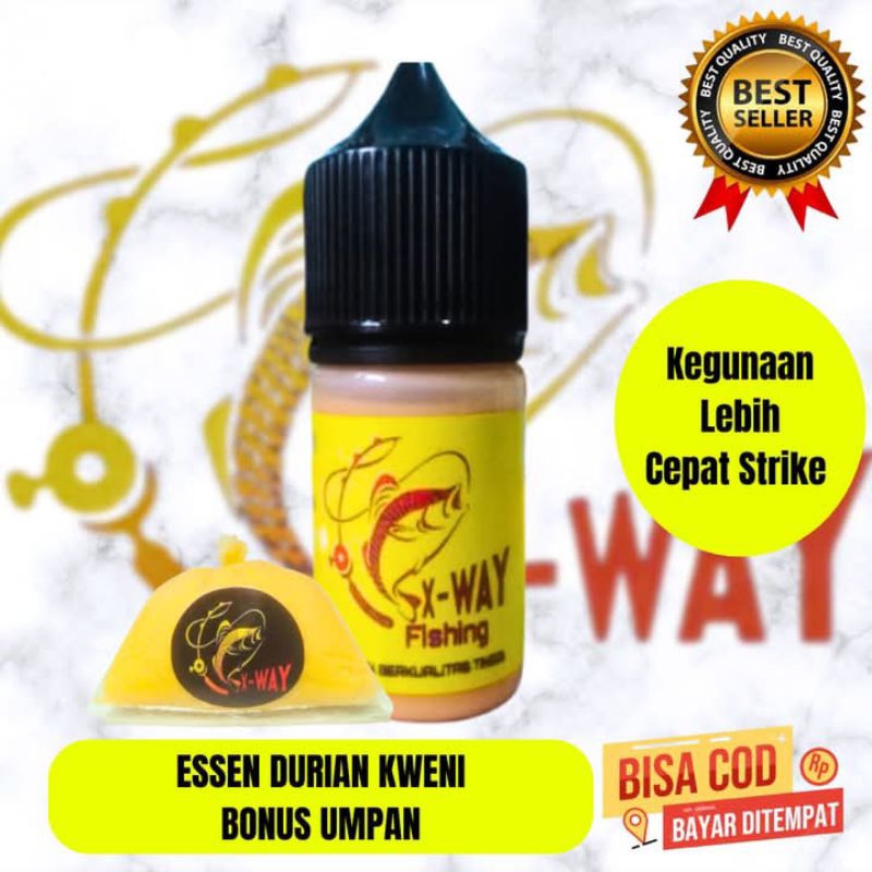 ESSEN X WAY FISHING ESSEN OPLOSAN IKAN MAS DURIAN KWENI
