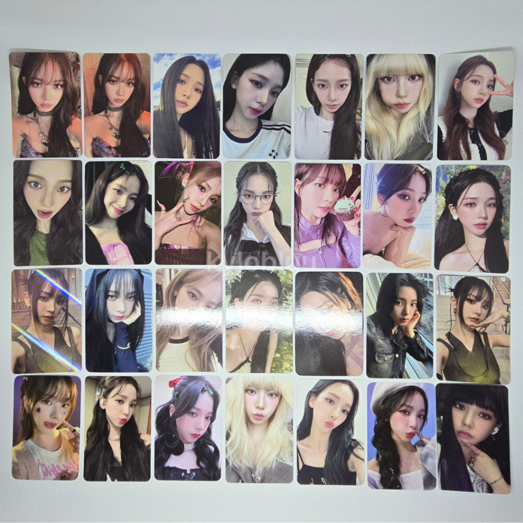 [READY] PHOTOCARD PC OFFICIAL AESPA KARINA GISELLE WINTER NINGNING ALBUM SMINI POB PRE ORDER BENEFIT