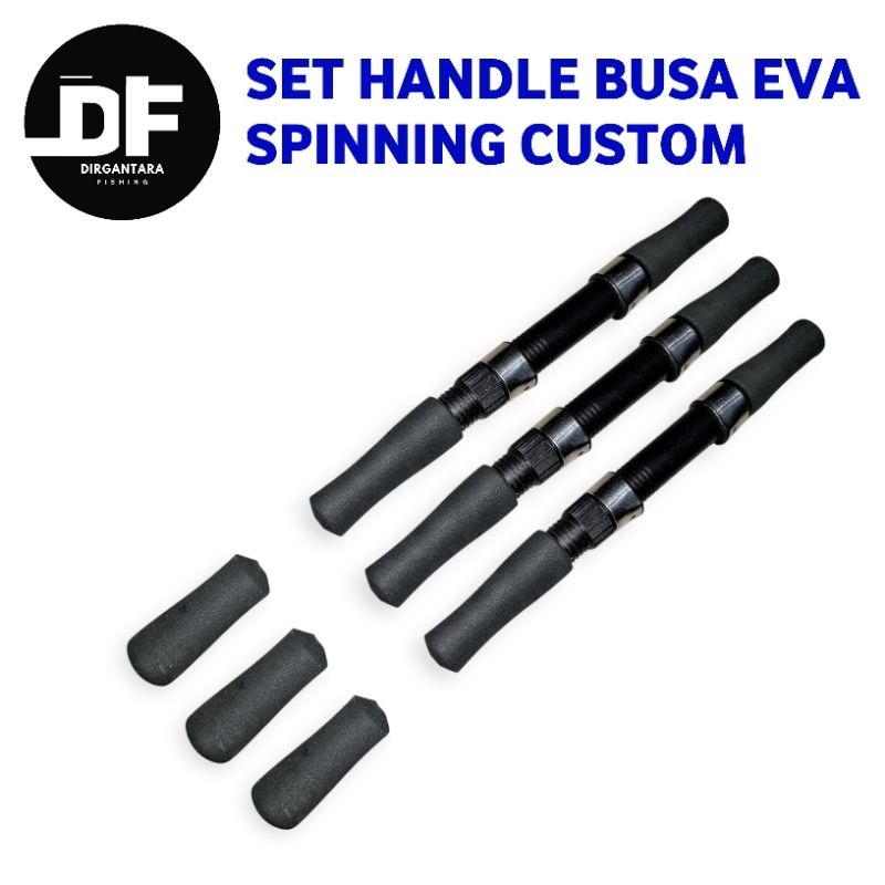 Set Handle Joran Busa Eva plus Reel Seat Spinning 16 18 20