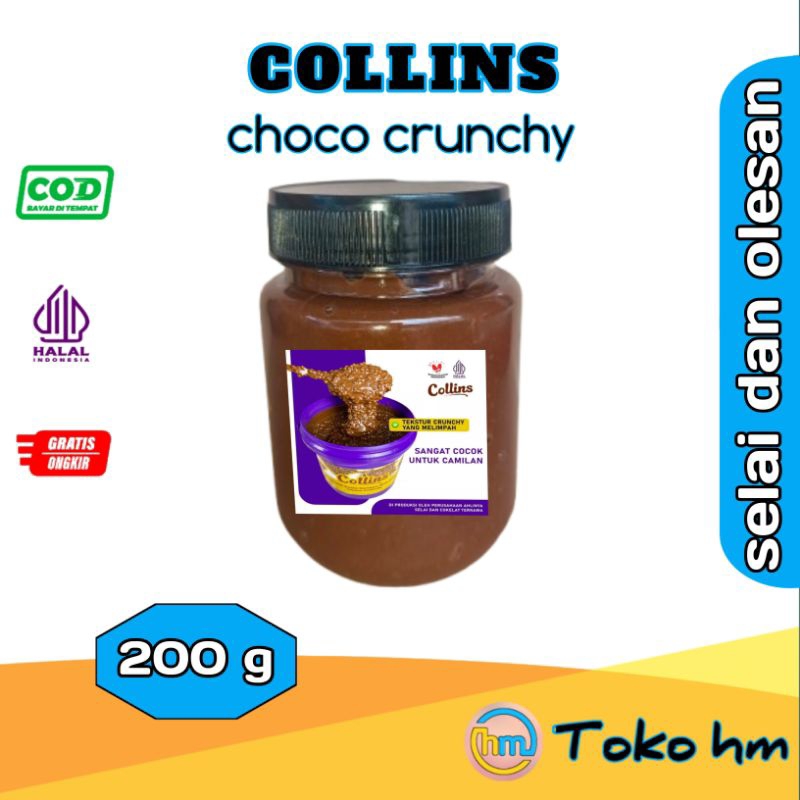 

COLLINS CHOCO CRUNCHY kemasan 200 g