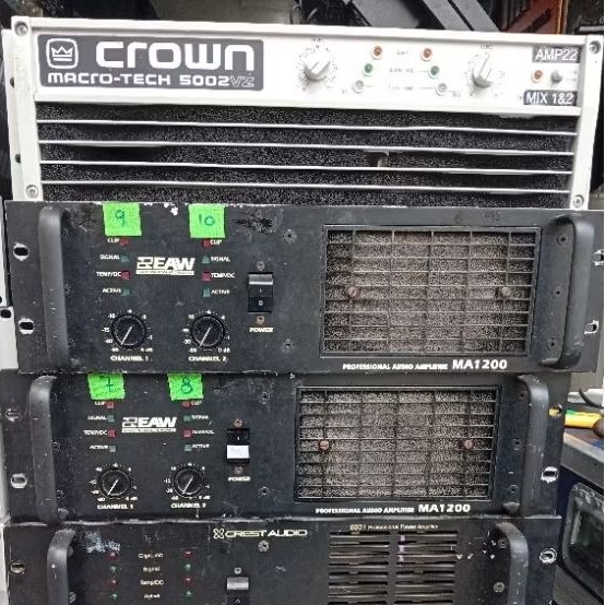 crown macrotech 5002vz USA POWER AMP