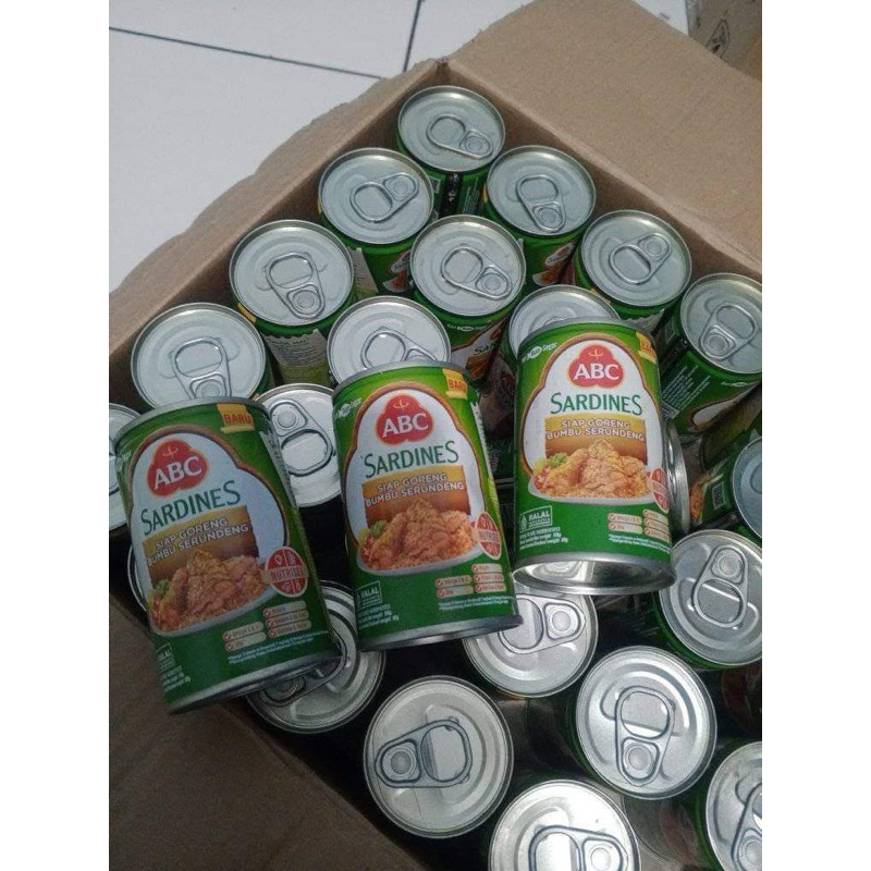 

Sarden ABC Serundeng kecil 155gr