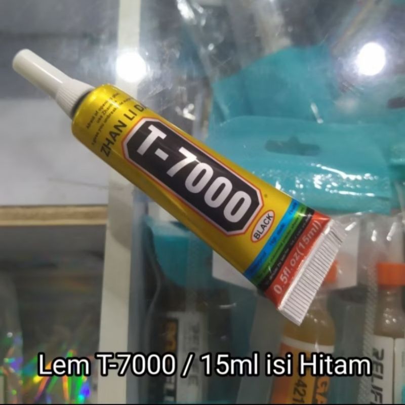 

Lem T7000/T 7000 15ml isi hitam lem LCD Tauchscreen Lem Cessing Housing