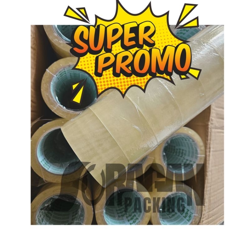

LAKBAN MPI 45mm x 100yard PROMO MURAH 1DUS isi 72pcs
