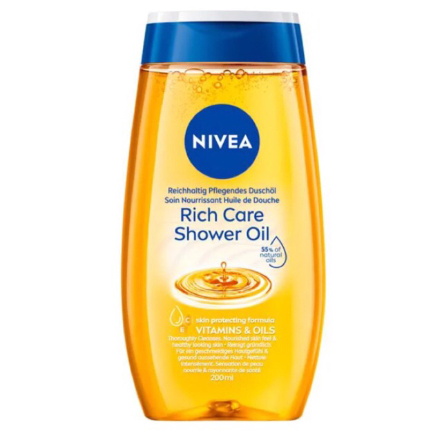 NIVEA Shower Oil 200 ML - BELANDA
