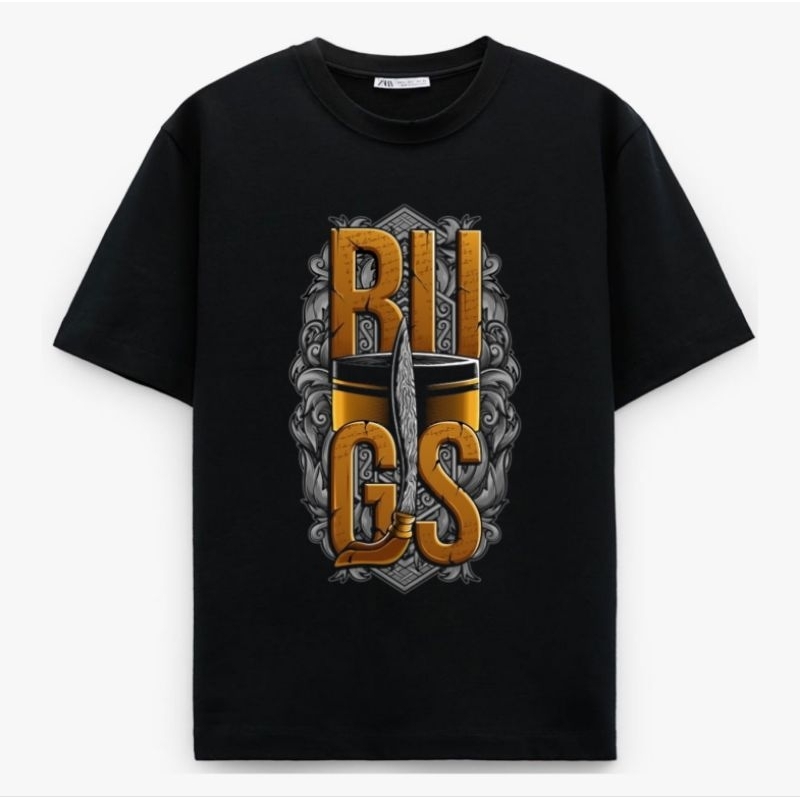 KAOS BUGIS SONGKOK RECCA GOLD SILVER BINGKAI SPONSOR