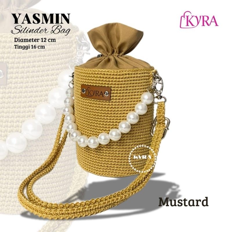 TAS RAJUT MUKENA TAS WANITA BULAT