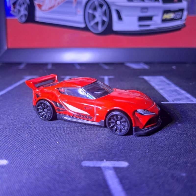 Hotwheels 20 Toyota GR Supra MK5 Merah