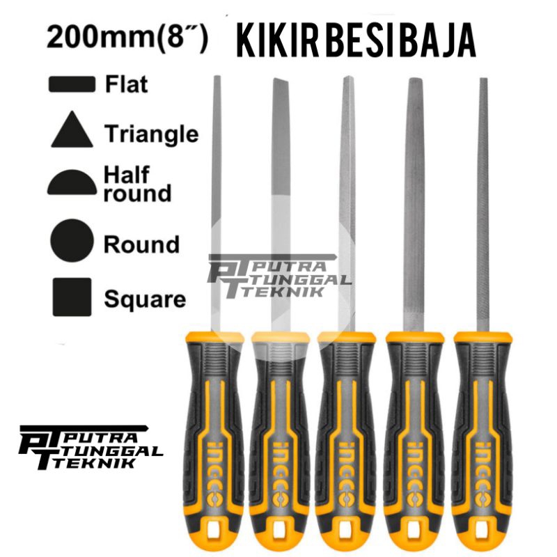 KIKIR BESI BAJA INGCO UKURAN 8 INCH