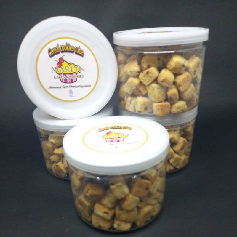 

ALMOUND CEREAL COOKIES CUBE MARLYN CAKES&COOKIES 150GRAM