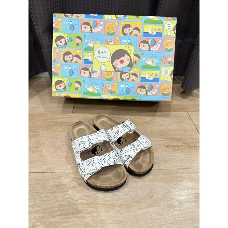 preloved kids sandal sally and piper x itsbyeol comic series