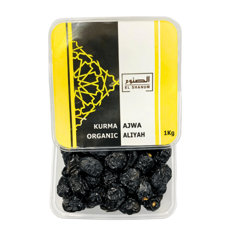 

Kurma Ajwa Organik 1kg Premium / Kurma Nabi / Kurma Azwa Aliyah / Kurma Ajwa Organik Aliyah