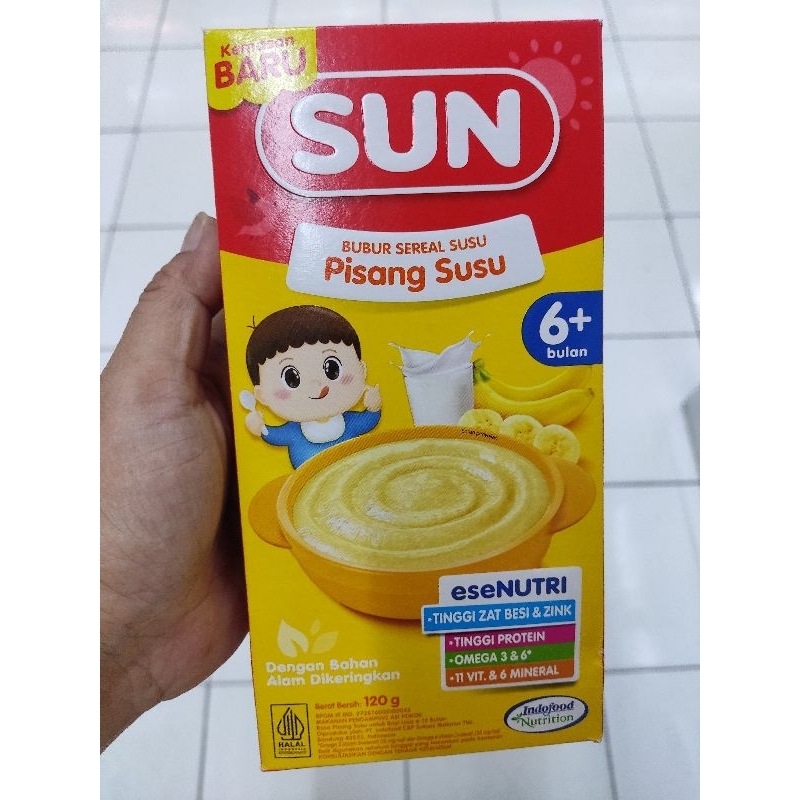 sun bubur cereal 120 gr