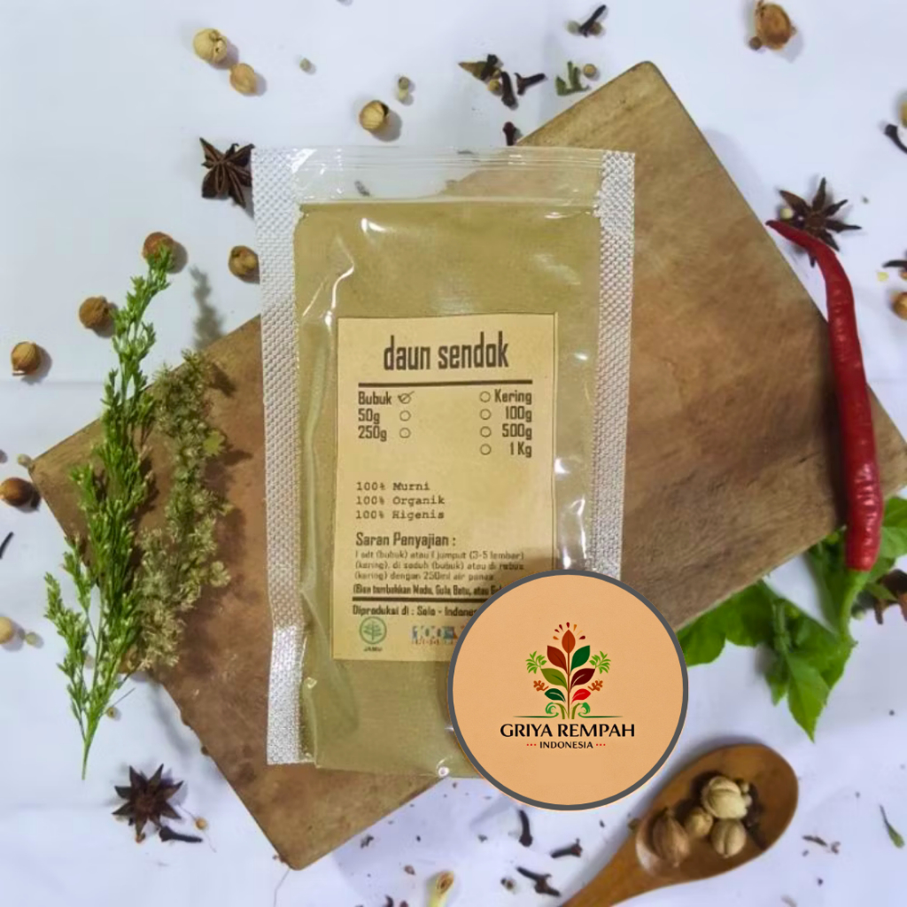 

DAUN SENDOK BUBUK 50 GRAM Sendokan Rempah Herbal Alami Simplisia Ramuan Jamu Kering Tradisional untuk Kesehatan Saluran Kemih Radang Batu Ginjal Plantago Major