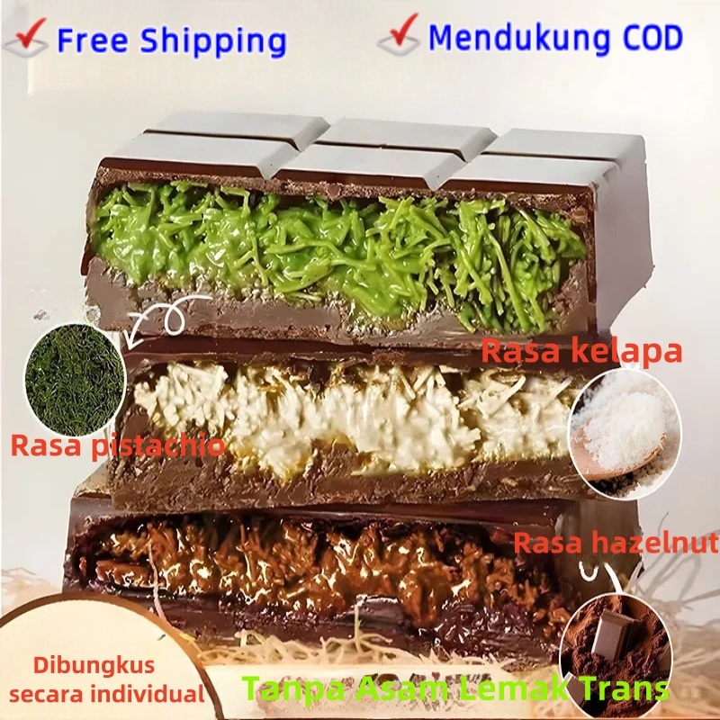 

(Grosir) Cokelat Hitam Brasil Berbagai Rasa Kemasan Individu Bermutu Tinggi Makanan Halal Impor Makanan Sehat