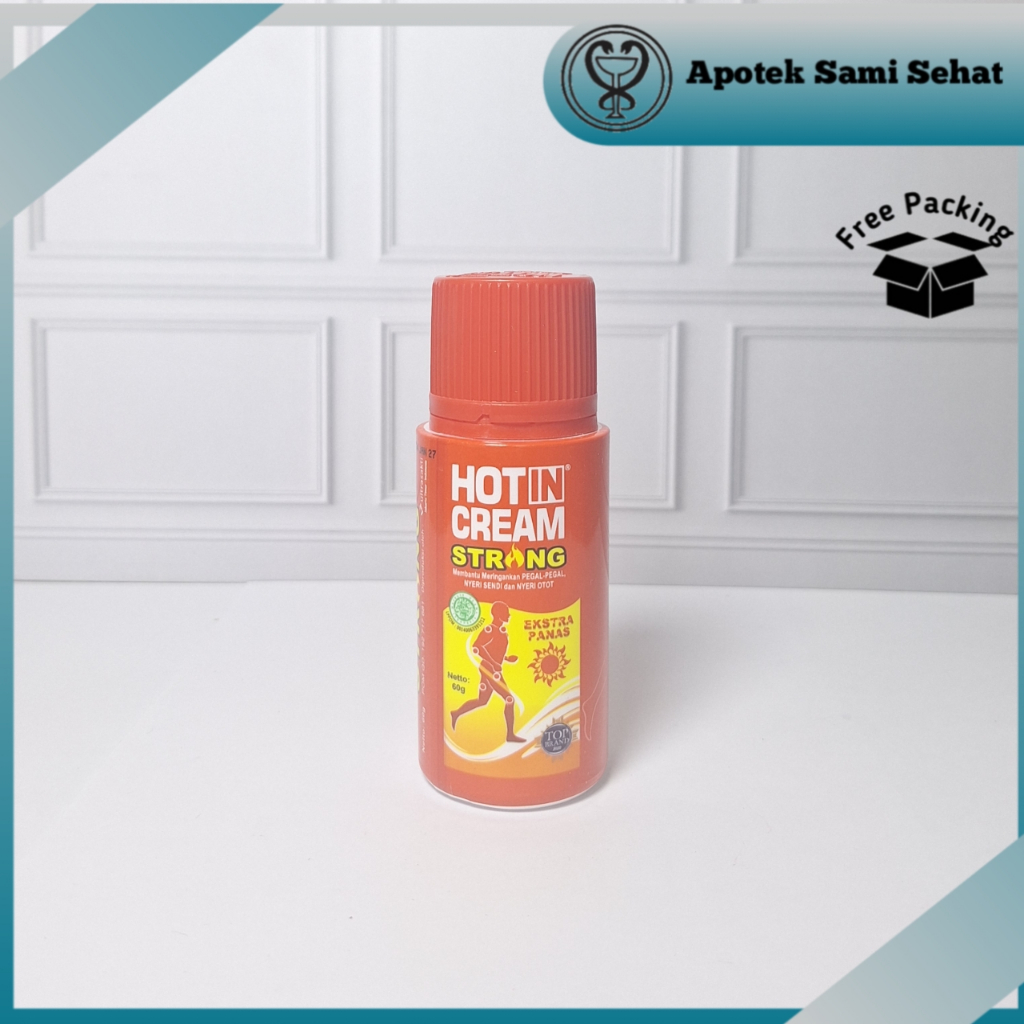 1 BOTOL HOT IN CREAM STRONG 60 GRAM