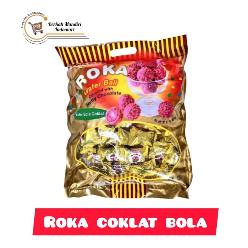 

Apollo Roka Coklat Bola 300 gram isi 50 pcs