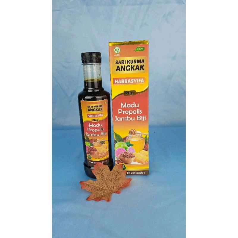 

Sari Kurma Madu Angkak plus Jambu biji Habbasyifa Original 470 gr