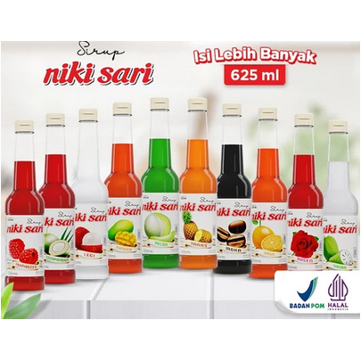 

Niki Sari Syrup Frambozen 625ml
