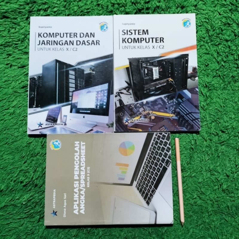 ORIGINAL BUKU KOMPUTER DAN JARINGAN DASAR SISTEM KOMPUTER APLIKASI PENGOLAH ANGKA/SPREADSHEET KELAS 