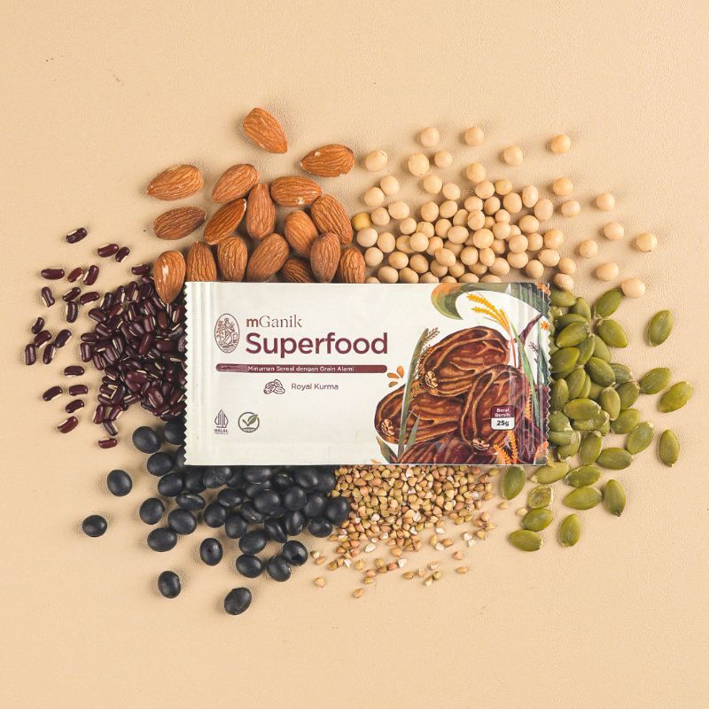 

mGanik Superfood Multigrain || eceran sachet