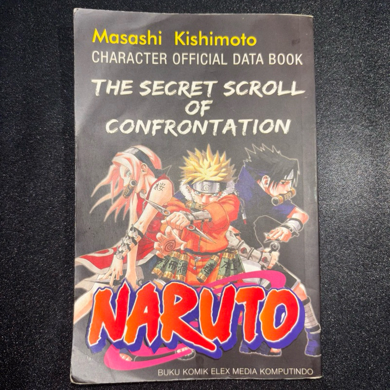 Komik Naruto Secret Scroll of Confrontation (Preloved)