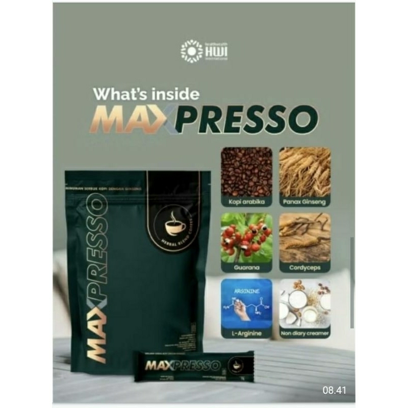 

MAXPRESSO kopi herbal stamina
