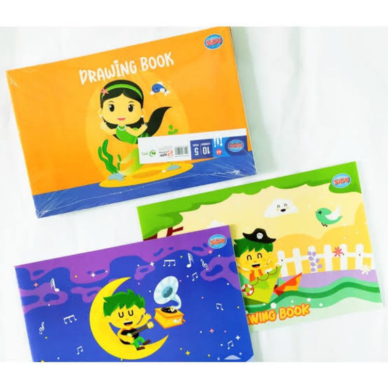 

Buku Gambar Sidu Sinar Dunia Ukuran A4 Per pak Isi 5 Buku