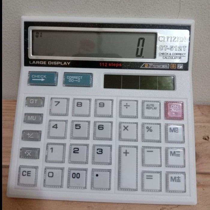 

kalkulator calculator citizen CT 512T