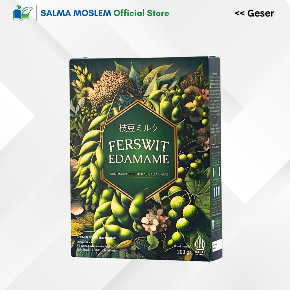 

Ferswit Susu Edamame 200gr | OBAT HERBAL ORIGINAL 100% ASLI LANGSUNG DARI PRODUSEN BPOM Jepang Kolesterol Asam Urat Nyeri Sendi & Tulang verswit fersuit bubuk Asam Lambung Gerd Pencernaan milk kolestrol Kolesterol jahat osteoporosis Sakit Tulang atasi
